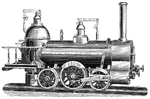 early steam railway draw